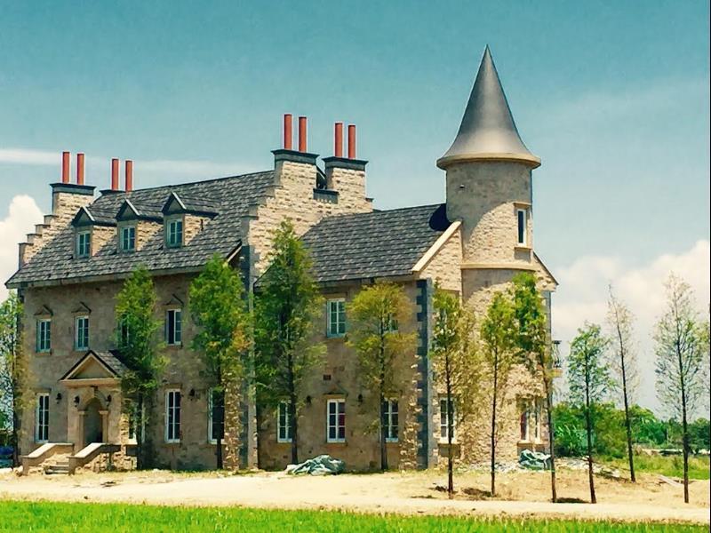 法國小古堡- 包棟-Chateau De France Wujie Eksteriør bilde